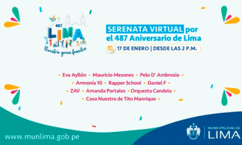 Serenata virtual por el 487 Aniversario de Lima  parte 1