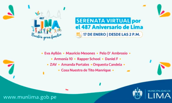 Serenata virtual por el 487 Aniversario de Lima parte 2