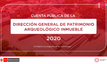 Cuenta pública - Dirección General de Patrimonio Arqueológico Inmueble