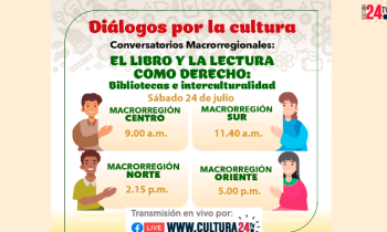 Diálogos por la cultura - El libro y la lectura como derecho: bibliotecas e interculturalidad