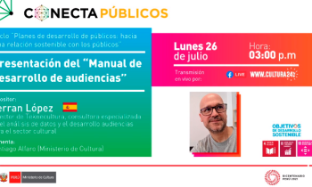 Presentación del manual de desarrollo de audiencias 