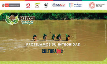 Inauguración semana de los pueblos indígenas en aislamiento y contacto inicial PIACI de la amazonía peruana - Protejamos su integridad