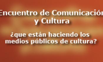 Encuentro de Comunicación y Cultura - ¿que están haciendo los medios públicos de cultura? - Fátima Saldonid
