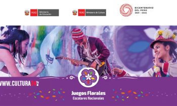 Lanzamiento del espacio virtual de los Juegos Florales Escolares Nacionales 2021