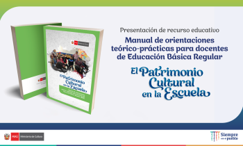 Presentación del manual “El patrimonio cultural en la escuela”