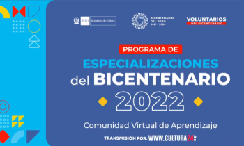 Lanzamiento del Programa de Especializaciones del Bicentenario 2022