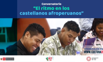 Conversatorio "El ritmo en los castellanos afroperuanos"