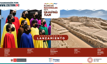 Elencos Nacionales en el Qhapaq Ñan - Coro Nacional de Niños del Perú en el Santuario de Pachacamac