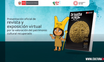 Presentación oficial de la revista "De vuelta a casa", exposición virtual por la valoración del patrimonio cultural recuperado