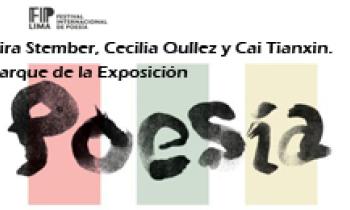 FIP 2016. Parque de la Exposición. Inauguración. Eira Stember, Cecilia Quílez y Cai Tianxin