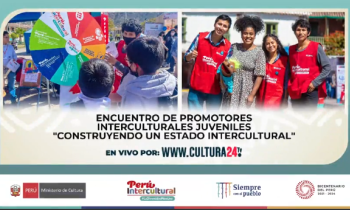 Encuentro de promotores interculturales juveniles "Construyendo un estado intercultural".