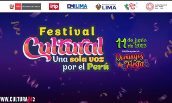 Presentación del festival cultural una sola voz por el Perú