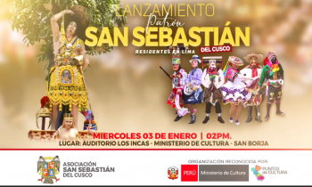lanzamiento de las fiestas patronales de San Sebastián del Cusco
