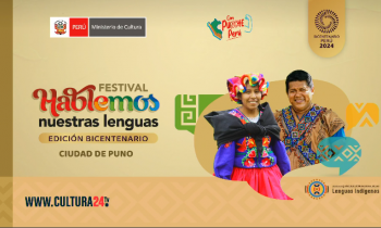 Festival "Hablemos Nuestras Lenguas" en Puno - Ceremonia de inauguración