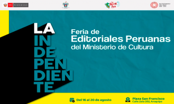 Clausura de la feria de editoriales La Independiente - Arequipa