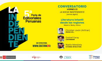 5ta feria de editoriales peruanas - literatura infantil desde las regiones