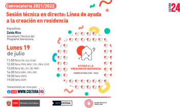 Sesión técnica e directo: línea de ayuda a la creación en residencia 