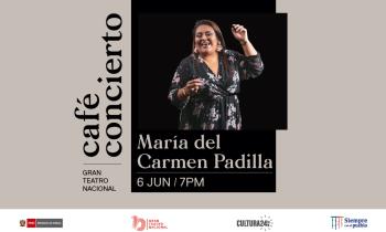 Café Concierto: María del Carmen Padilla