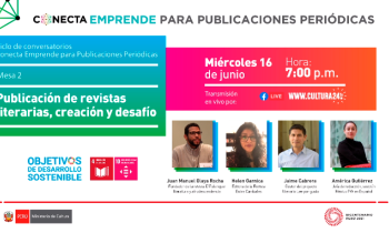 Mesa 2: publicación de revistas literarias, creación y desafío