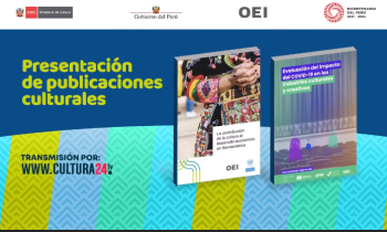 Presentación de publicaciones culturales OEI