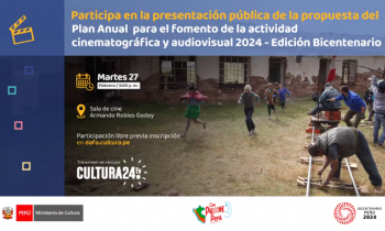 Plan Anual de las convocatorias para el cine y el audiovisual peruano