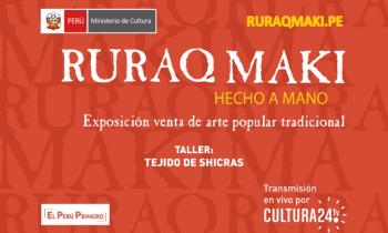 Talleres Ruraq Maki hecho a mano - Tejido de Shicras